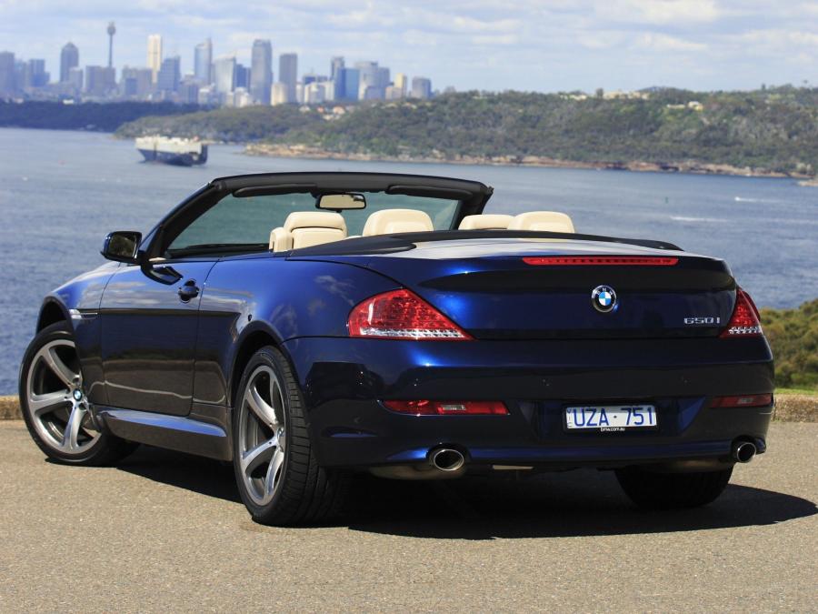  BMW 650i Convertible 2008 года  (AU) (фото 8 из 11)